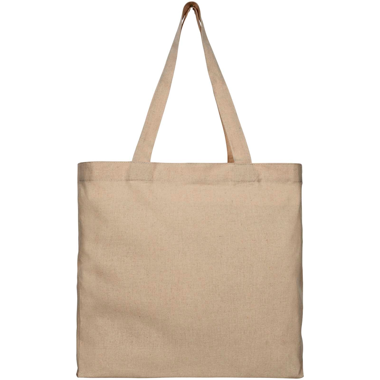 Tote bag con fondo ampio in tessuto riciclato 210 g/m² Pheebs - 13L
