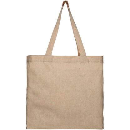Tote bag con fondo ampio in tessuto riciclato 210 g/m² Pheebs - 13L
