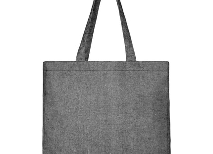Tote bag con fondo ampio in tessuto riciclato 210 g/m² Pheebs - 13L