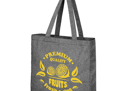 Tote bag con fondo ampio in tessuto riciclato 210 g/m² Pheebs - 13L