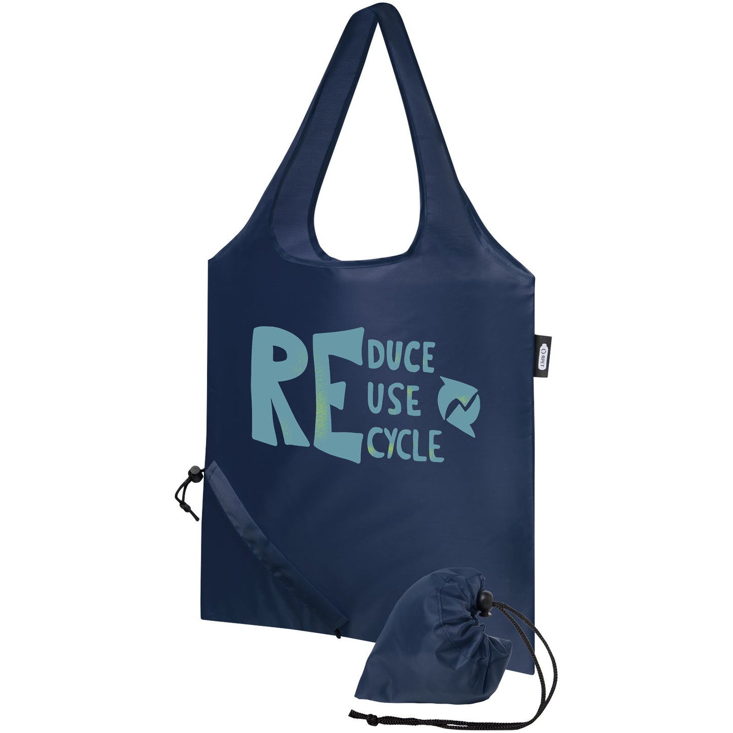 Tote bag pieghevole in RPET Sabia - 7L