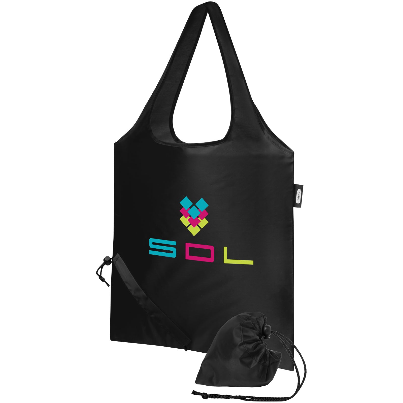 Tote bag pieghevole in RPET Sabia - 7L