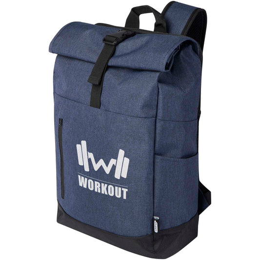 Zaino roll-up certificato GRS per portatile da 15,6" Hoss - 12L