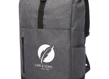 Zaino roll-up certificato GRS per portatile da 15,6" Hoss - 12L