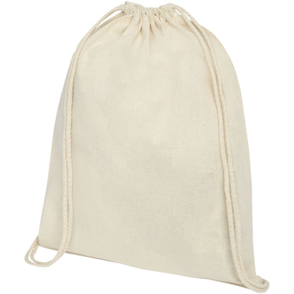 Zaino con cordoncino Oregon in cotone da 140 g/m² - 5L
