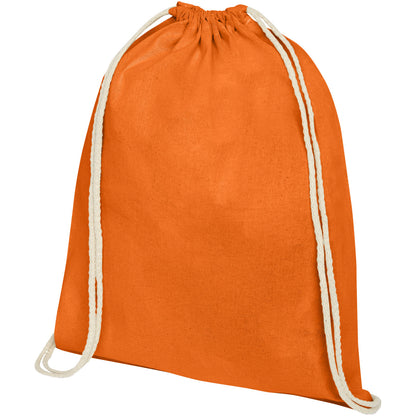 Zaino con cordoncino Oregon in cotone da 140 g/m² - 5L