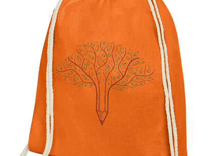 Zaino con cordoncino Oregon in cotone da 140 g/m² - 5L