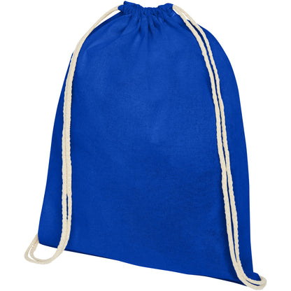 Zaino con cordoncino Oregon in cotone da 140 g/m² - 5L