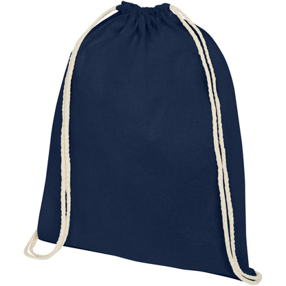 Zaino con cordoncino Oregon in cotone da 140 g/m² - 5L