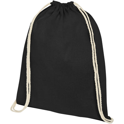Zaino con cordoncino Oregon in cotone da 140 g/m² - 5L