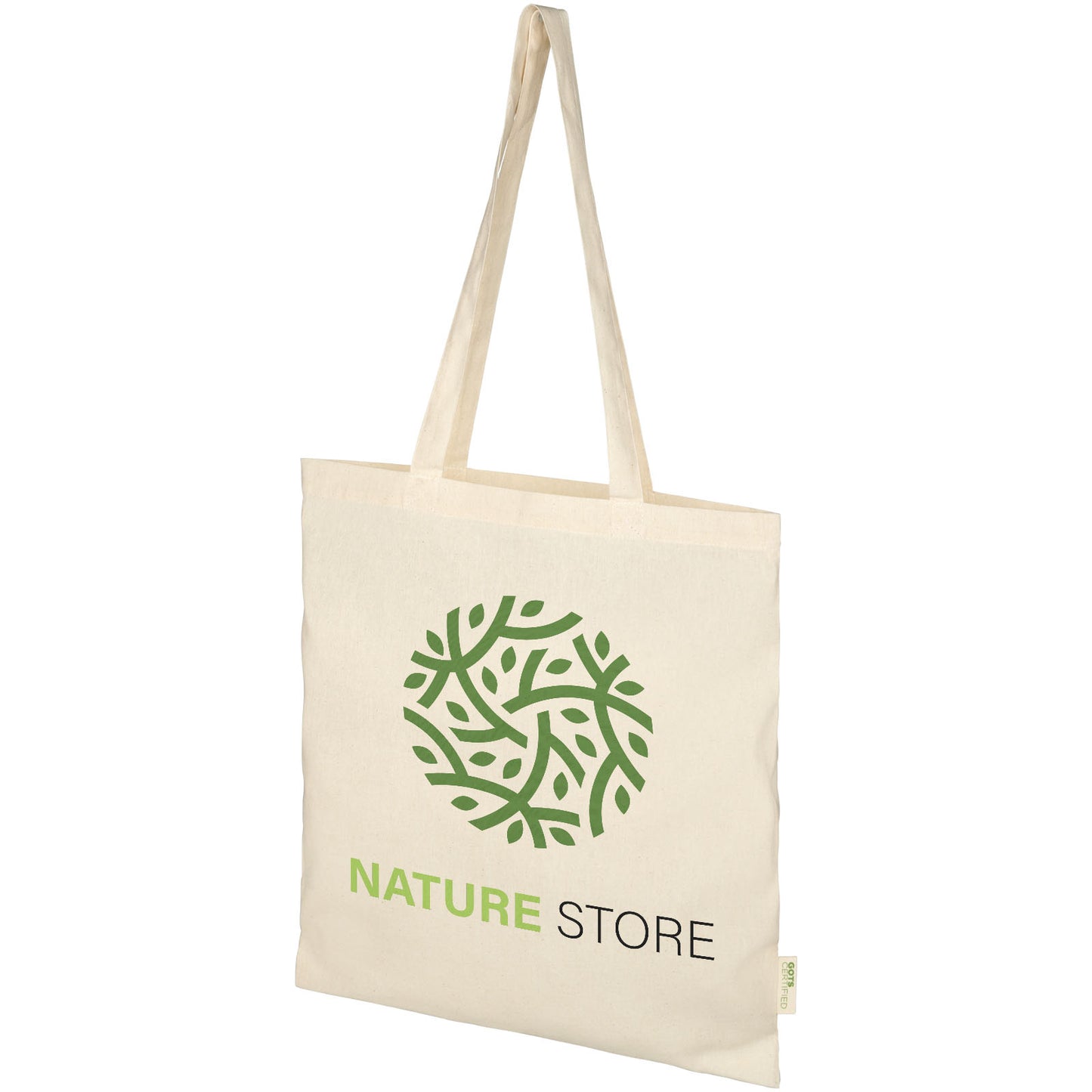 Tote bag Orissa da 140 g/m² in cotone organico - 7L