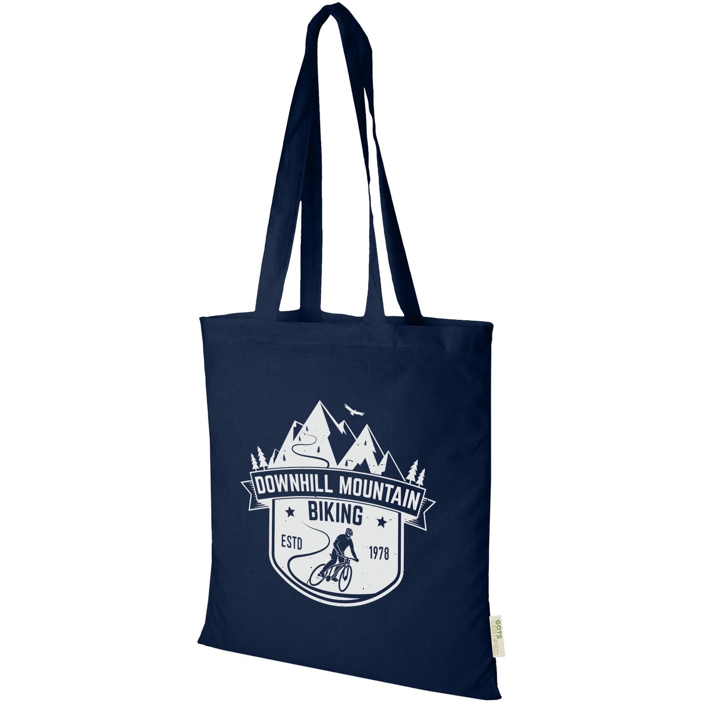 Tote bag Orissa da 140 g/m² in cotone organico - 7L