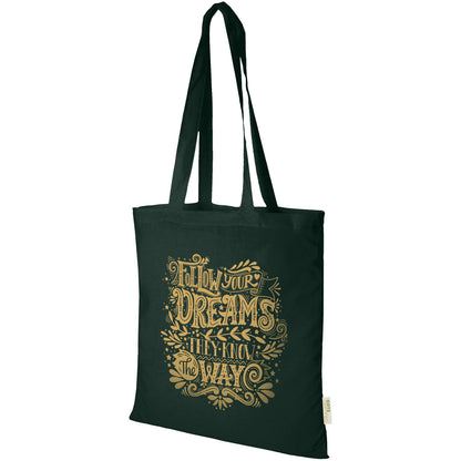 Tote bag Orissa da 140 g/m² in cotone organico - 7L