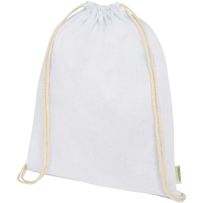 Zaino con cordoncino Orissa da 140 g/m² in cotone organico - 5L