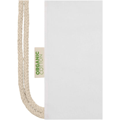 Zaino con cordoncino Orissa da 140 g/m² in cotone organico - 5L