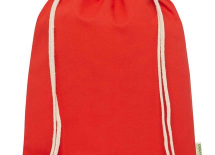 Zaino con cordoncino Orissa da 140 g/m² in cotone organico - 5L