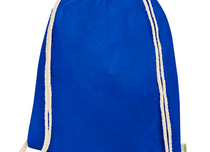 Zaino con cordoncino Orissa da 140 g/m² in cotone organico - 5L