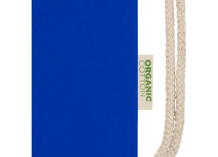 Zaino con cordoncino Orissa da 140 g/m² in cotone organico - 5L