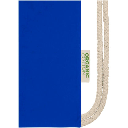 Zaino con cordoncino Orissa da 140 g/m² in cotone organico - 5L