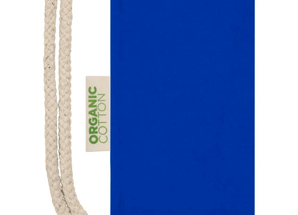 Zaino con cordoncino Orissa da 140 g/m² in cotone organico - 5L