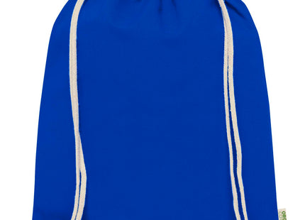 Zaino con cordoncino Orissa da 140 g/m² in cotone organico - 5L