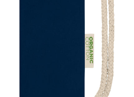 Zaino con cordoncino Orissa da 140 g/m² in cotone organico - 5L