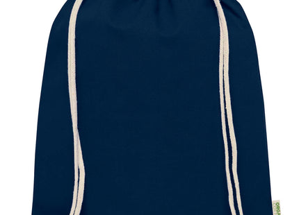 Zaino con cordoncino Orissa da 140 g/m² in cotone organico - 5L