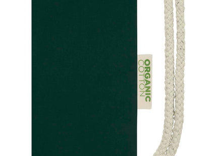 Zaino con cordoncino Orissa da 140 g/m² in cotone organico - 5L