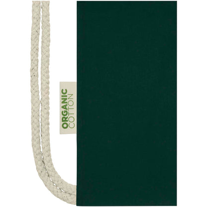 Zaino con cordoncino Orissa da 140 g/m² in cotone organico - 5L