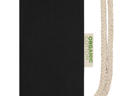 Zaino con cordoncino Orissa da 140 g/m² in cotone organico - 5L