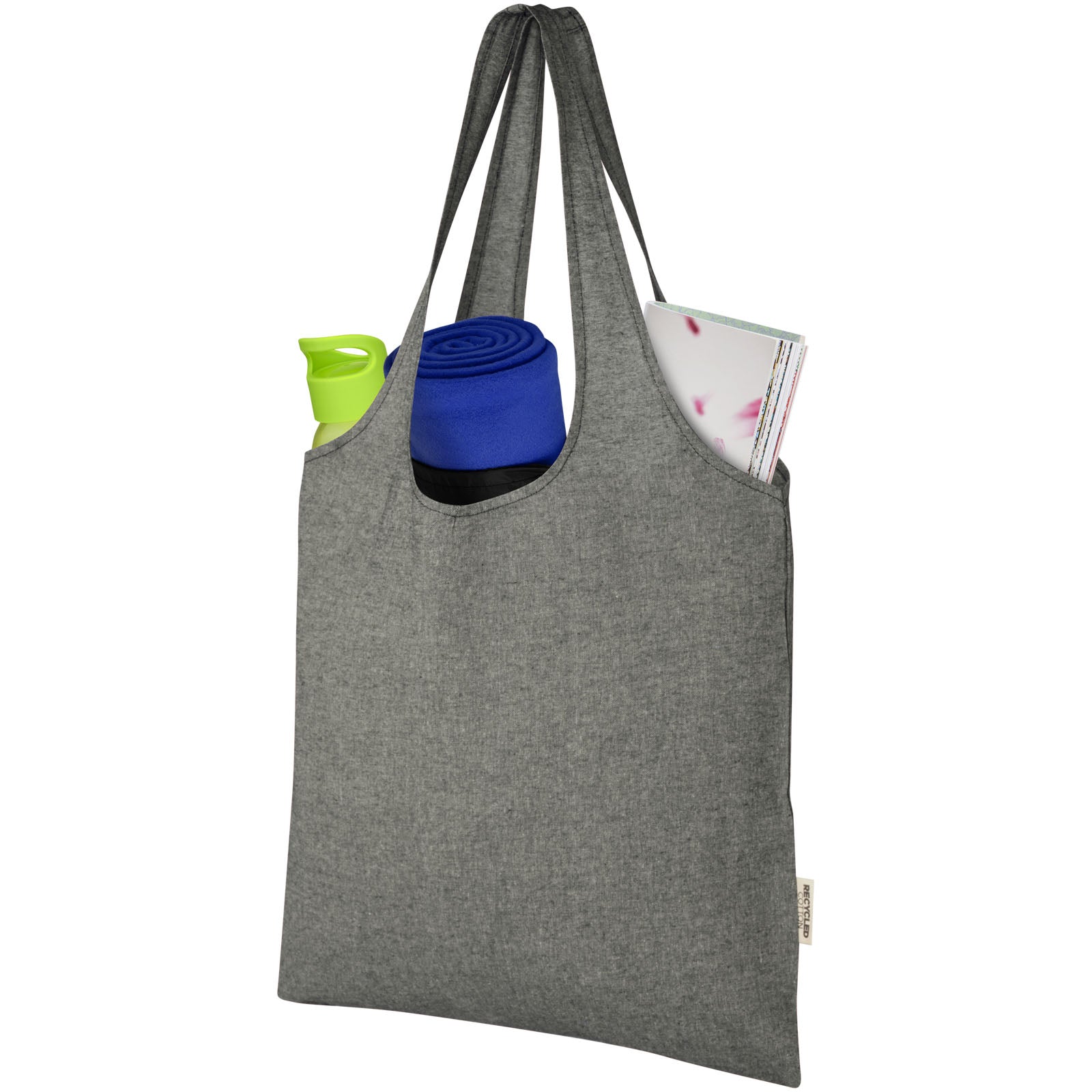 Tote bag in cotone riciclato da 150 g/m² Pheebs - 7L