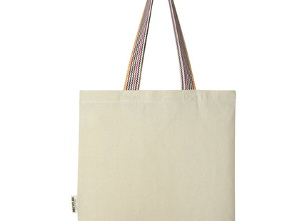 Tote bag in cotone riciclato da 180 g/m² Rainbow - 5L