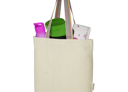 Tote bag in cotone riciclato da 180 g/m² Rainbow - 5L