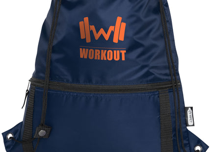 Borsa termica con coulisse in materiale riciclato Adventure - 9L