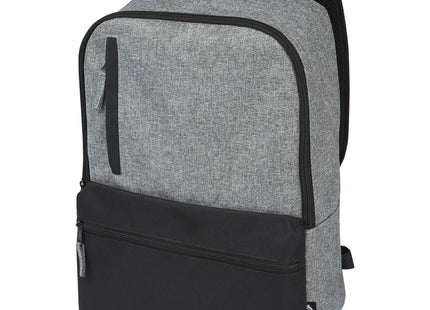 Zaino bicolore per portatile da 15" in materiale riciclato certificato GRS Reclaim 14L