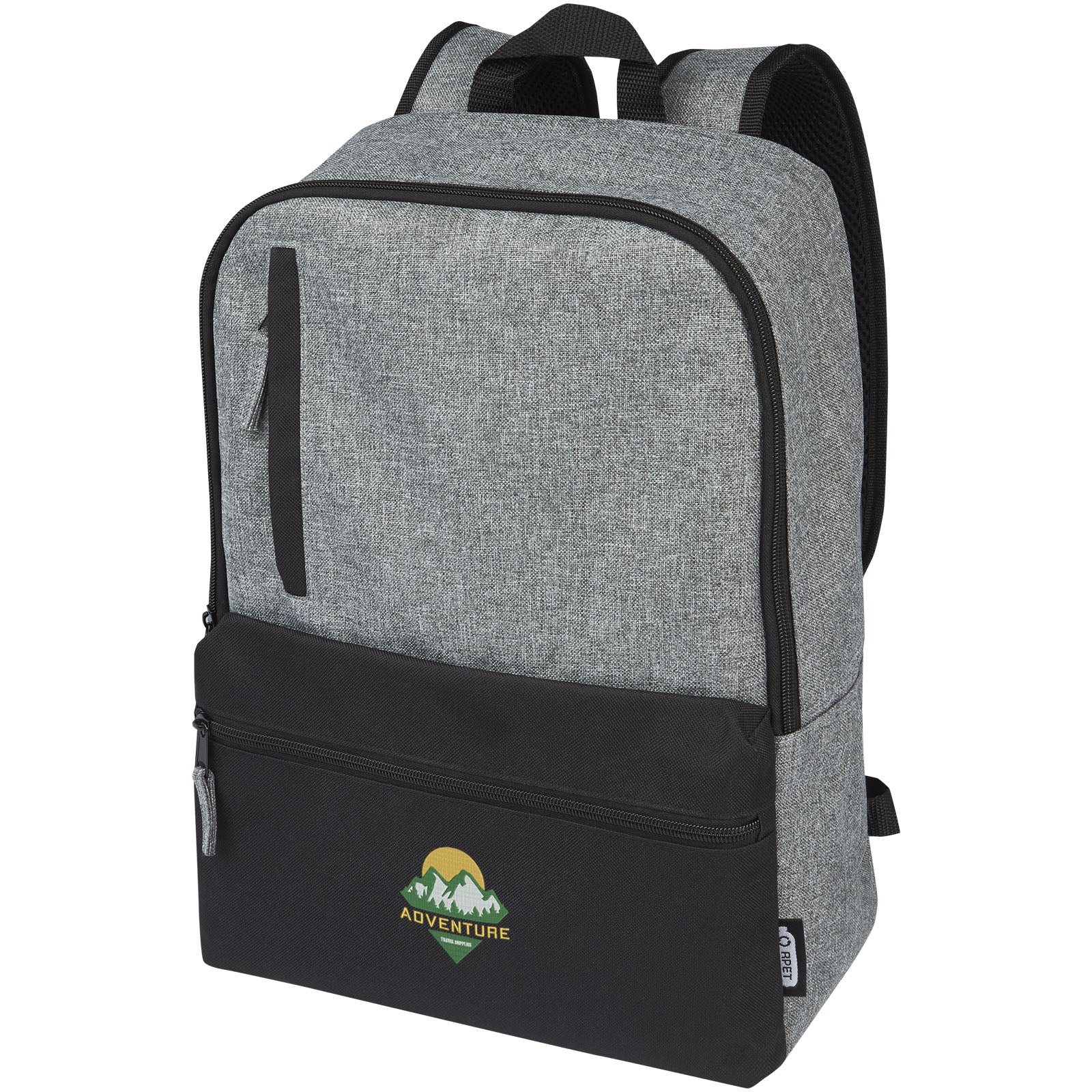 Zaino bicolore per portatile da 15" in materiale riciclato certificato GRS Reclaim 14L