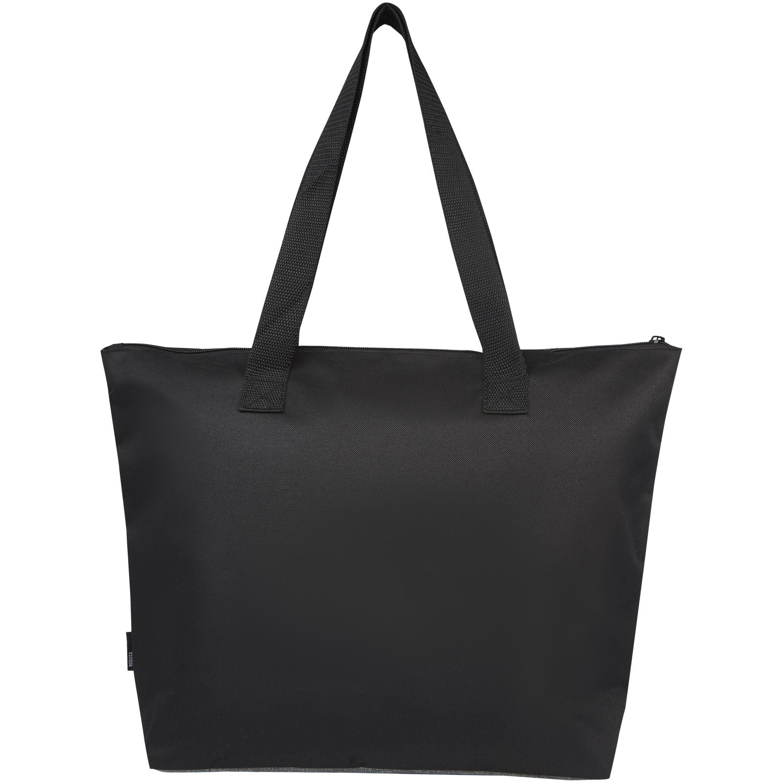 Tote bag bicolore con zip in materiale riciclato certificato GRS Reclaim 15L