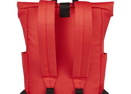 Zaino con chiusura arrotolabile per portatile da 15,6" in PET riciclato certificato GRS Byron 18L