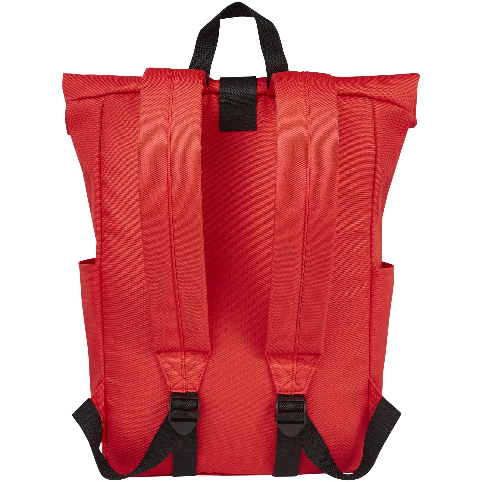 Zaino con chiusura arrotolabile per portatile da 15,6" in PET riciclato certificato GRS Byron 18L