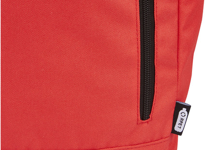 Zaino con chiusura arrotolabile per portatile da 15,6" in PET riciclato certificato GRS Byron 18L