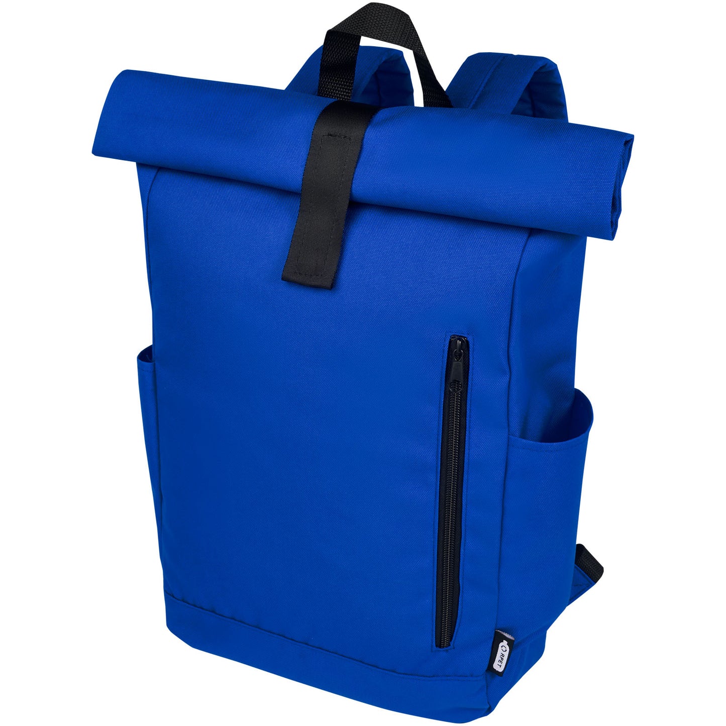 Zaino con chiusura arrotolabile per portatile da 15,6" in PET riciclato certificato GRS Byron 18L