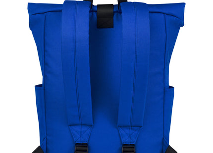 Zaino con chiusura arrotolabile per portatile da 15,6" in PET riciclato certificato GRS Byron 18L