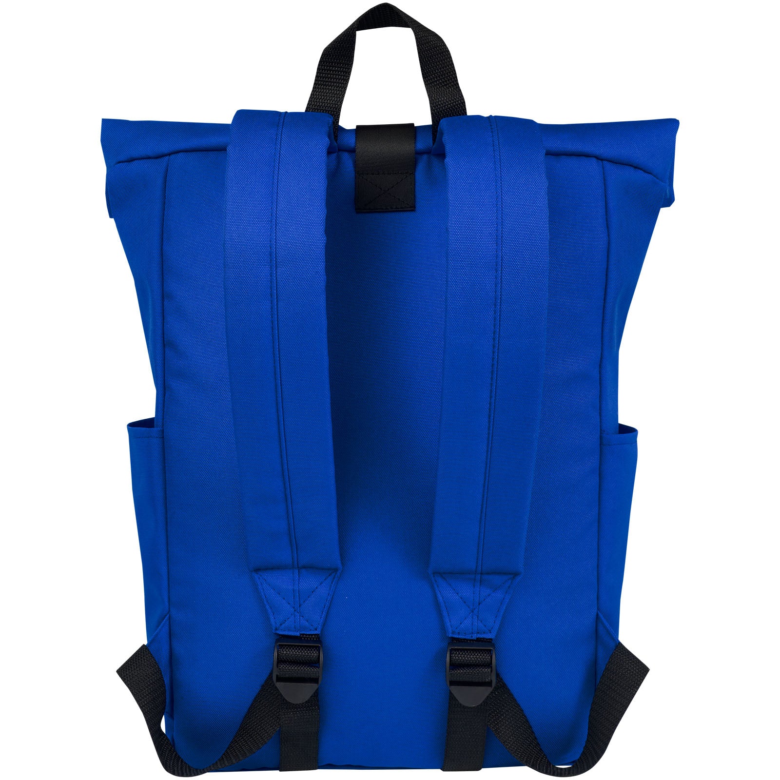 Zaino con chiusura arrotolabile per portatile da 15,6" in PET riciclato certificato GRS Byron 18L