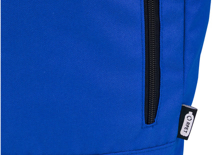 Zaino con chiusura arrotolabile per portatile da 15,6" in PET riciclato certificato GRS Byron 18L