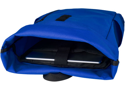 Zaino con chiusura arrotolabile per portatile da 15,6" in PET riciclato certificato GRS Byron 18L