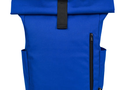 Zaino con chiusura arrotolabile per portatile da 15,6" in PET riciclato certificato GRS Byron 18L
