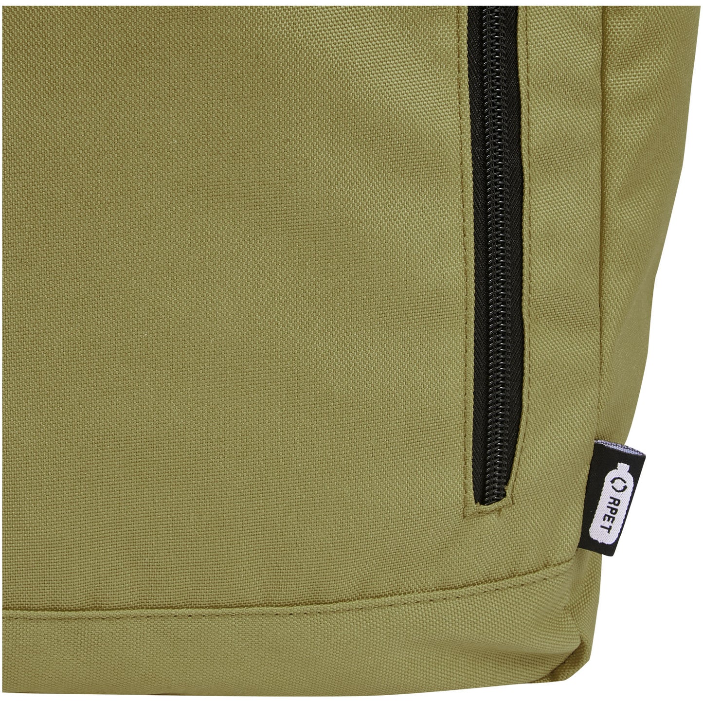 Zaino con chiusura arrotolabile per portatile da 15,6" in PET riciclato certificato GRS Byron 18L
