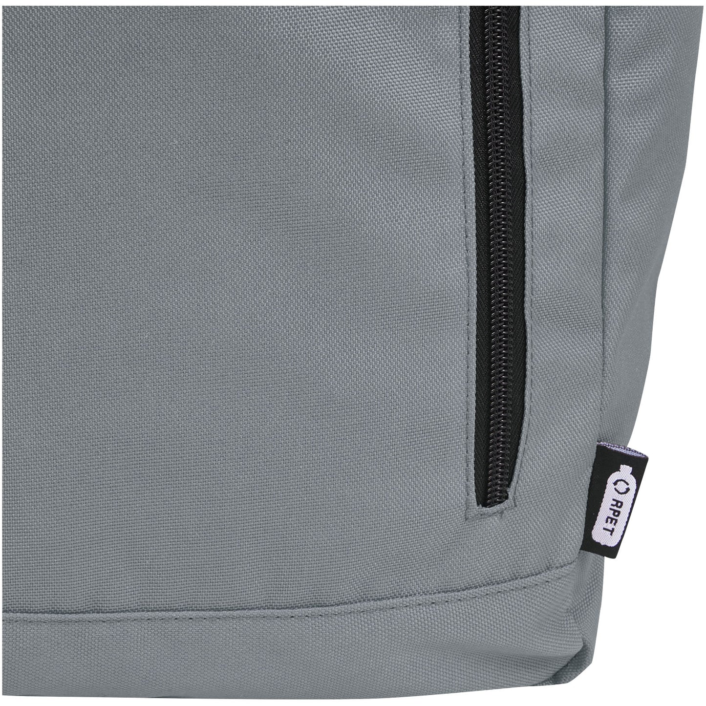 Zaino con chiusura arrotolabile per portatile da 15,6" in PET riciclato certificato GRS Byron 18L