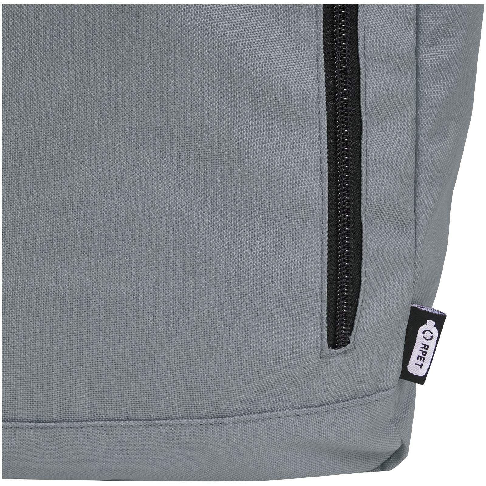 Zaino con chiusura arrotolabile per portatile da 15,6" in PET riciclato certificato GRS Byron 18L
