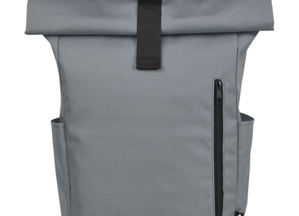 Zaino con chiusura arrotolabile per portatile da 15,6" in PET riciclato certificato GRS Byron 18L